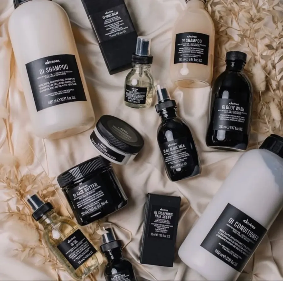 Hair care products at Wendy's Studio